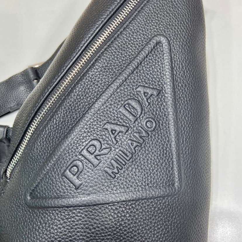 [True-to-ORIGINAL] Prada Cross Bag Black For Women, Women's Bags 12.6in/32cm 2VZ098_2BBE_F0002_V_OLO