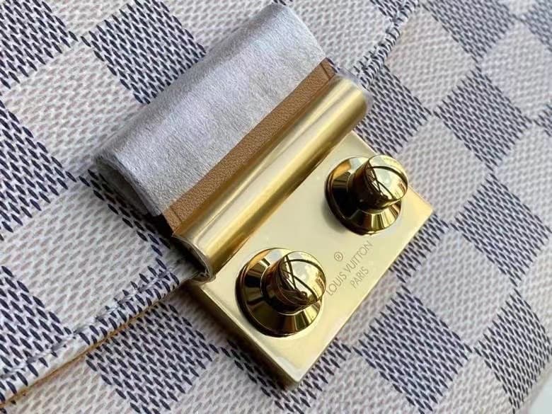 Louis Vuitton Croisette Damier Azur Canvas Pink N50053