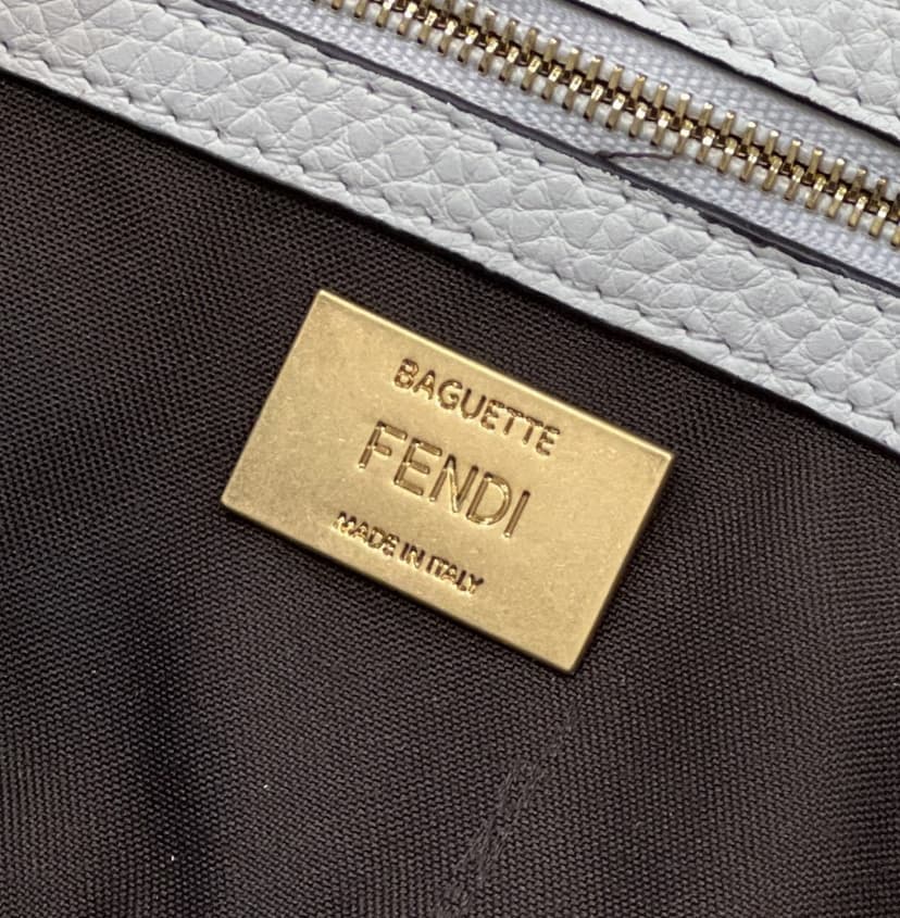 FENDI x FILA Mania Beaded Baguette Multicolour Bag