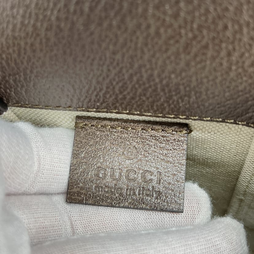 Gucci Horsebit 1955 Mini Bag Beige And Ebony 625615 UQHFG 8679