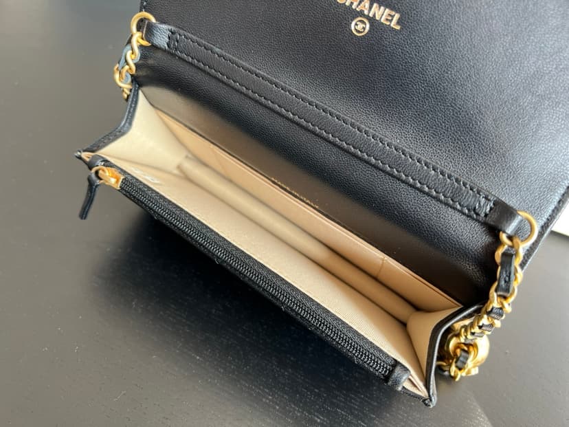 Chanel CC Wallet On Chain Bag Black