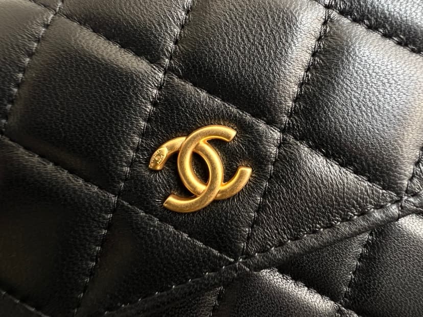 Chanel CC Wallet On Chain Bag Black