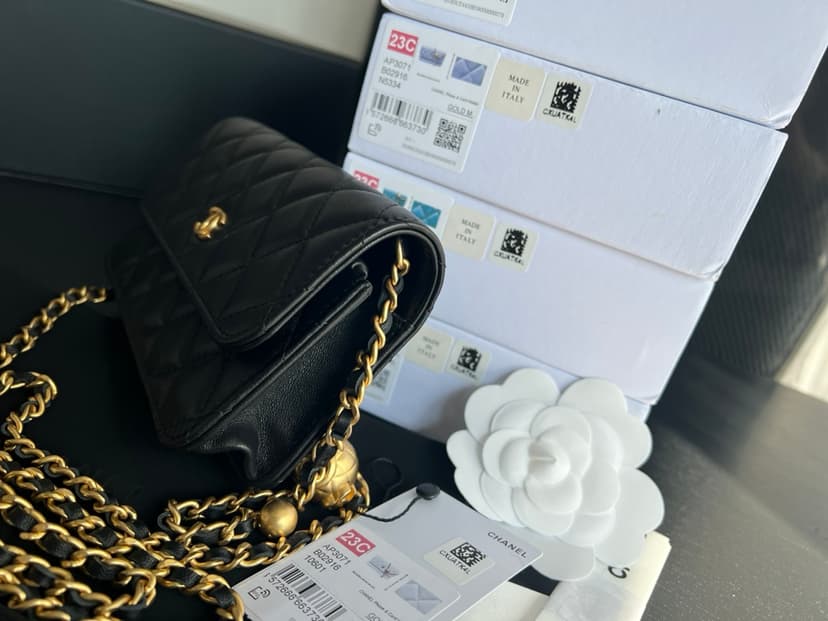 Chanel CC Wallet On Chain Bag Black