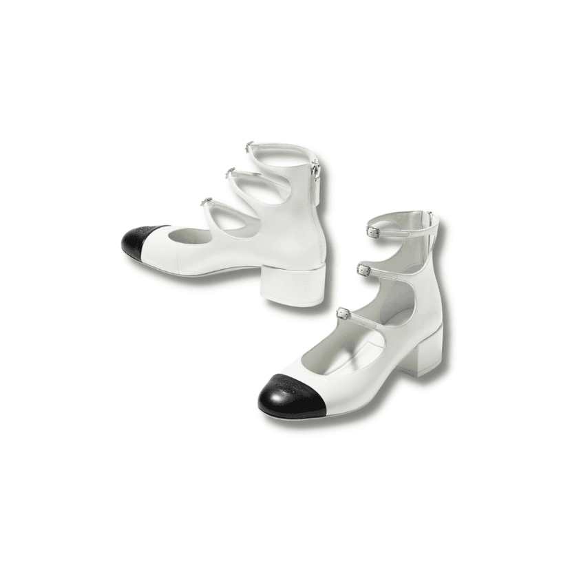 Mary Janes White For Women - G39515 Y56416 K5471