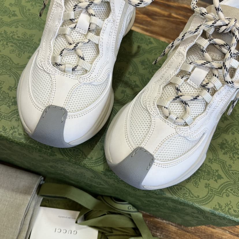 Gucci Run Sneaker White For Men