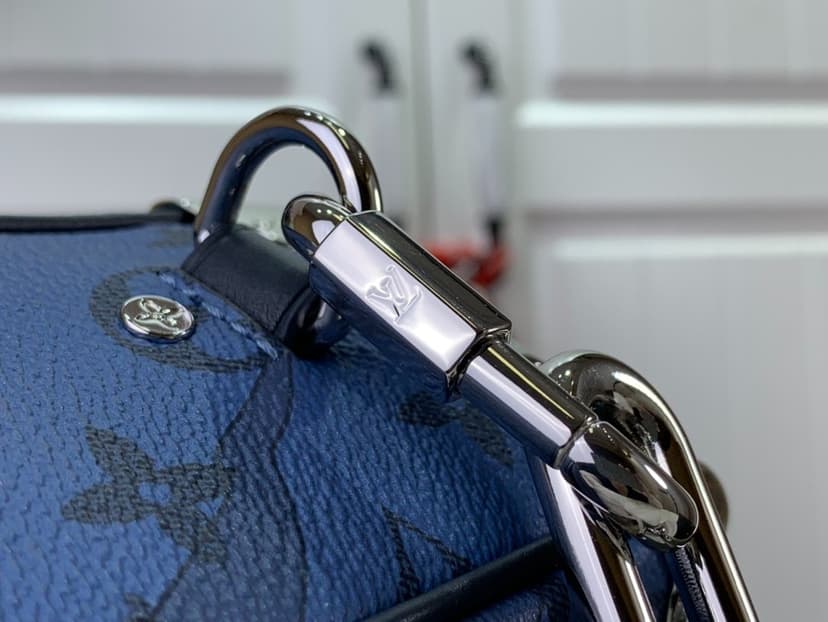 Louis Vuitton Mini Soft Trunk Blue For Men 18.5 cm/ 7.3 in M22588