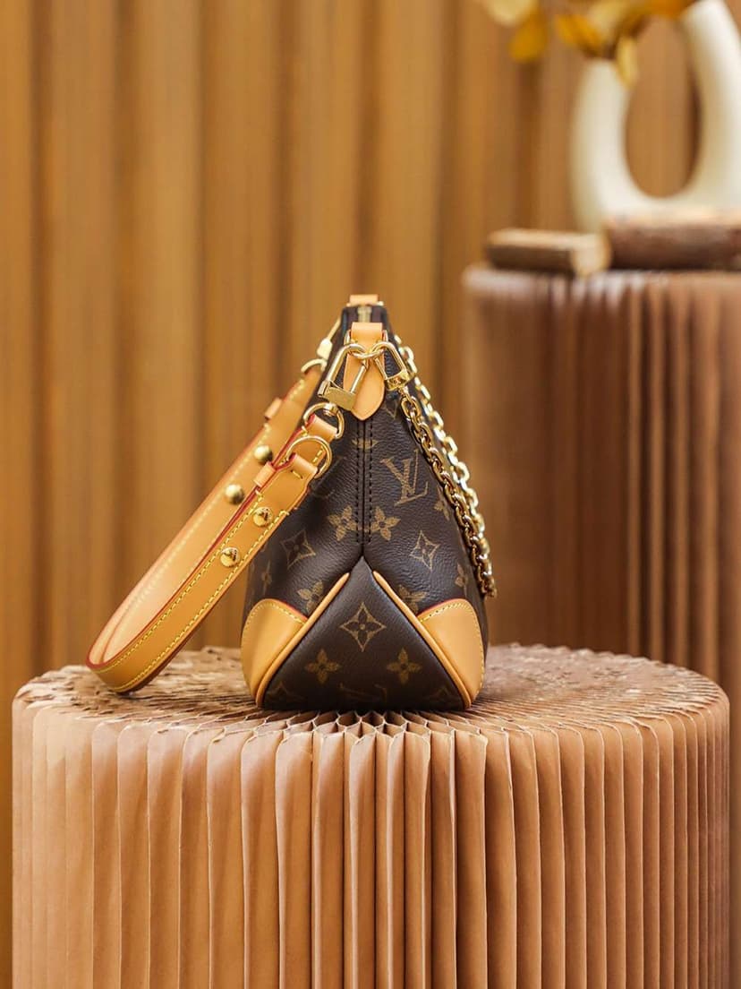 Louis Vuitton Boulogne Bag Brown For Women 29cm / 11.4in M45832