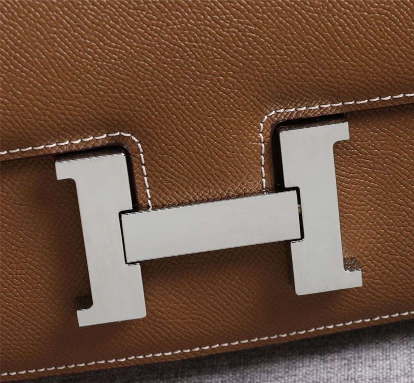 Hermes Constance Handbag Brown For Women 22cm/8.7in
