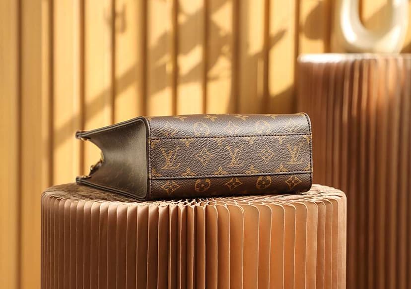 Louis Vuitton Sac Plat PM Monogram Canvas Brown For Women 32cm / 12.6in M45847