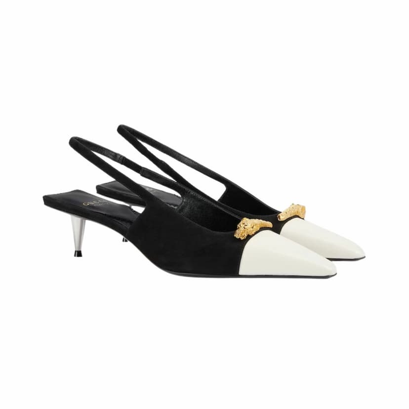 Gucci Pump With Tiger Head For Women- 768113 C9D50 9066