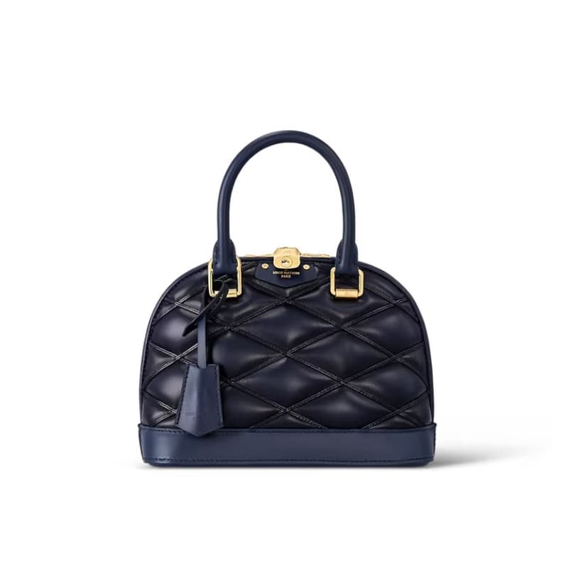 Louis Vuitton Alma BB Bleu Marine Bag For Women M23666- 9.3 Inches/ 23.6 Cm