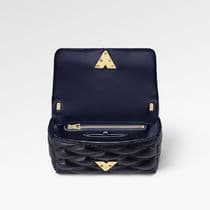 Louis Vuitton GO-14 MM Navy Blue Bag For Women M23682- 9.1 Inches/ 23 Cm