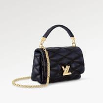 Louis Vuitton GO-14 MM Navy Blue Bag For Women M23682- 9.1 Inches/ 23 Cm