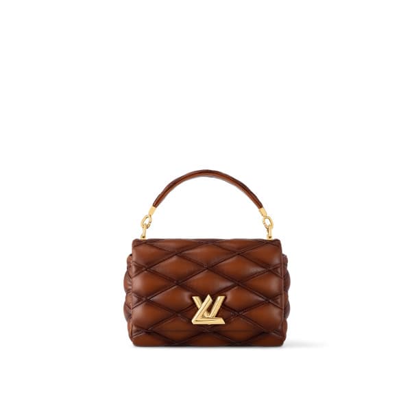 Louis Vuitton GO-14 MM Tan Bag For Women M23601- 9.1 Inches/ 23 Cm