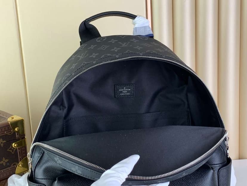 Louis Vuitton Discovery Backpack Black For Women 38cm / 15in M31033