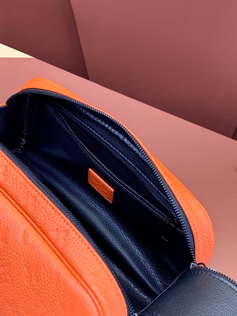 Louis Vuitton Dopp Kit Orange For Men 28cm/ 11 in
