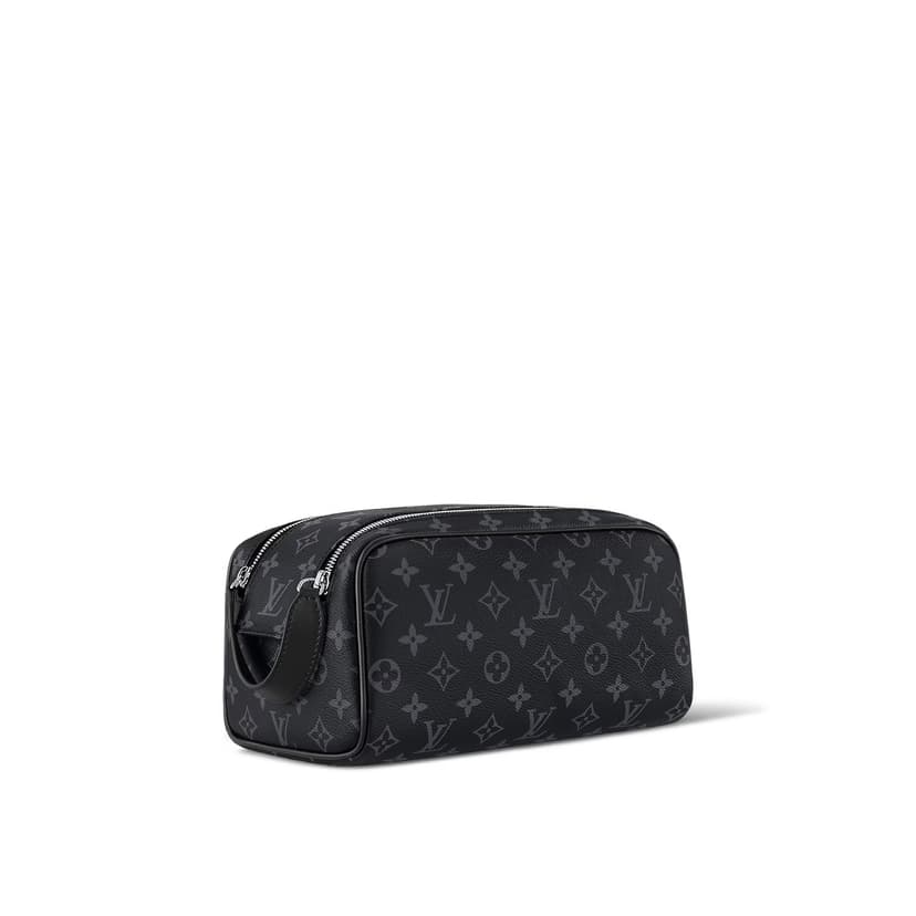 Louis Vuitton Toilet Dopp Kit Bag Black For Men 11in/28cm M46354