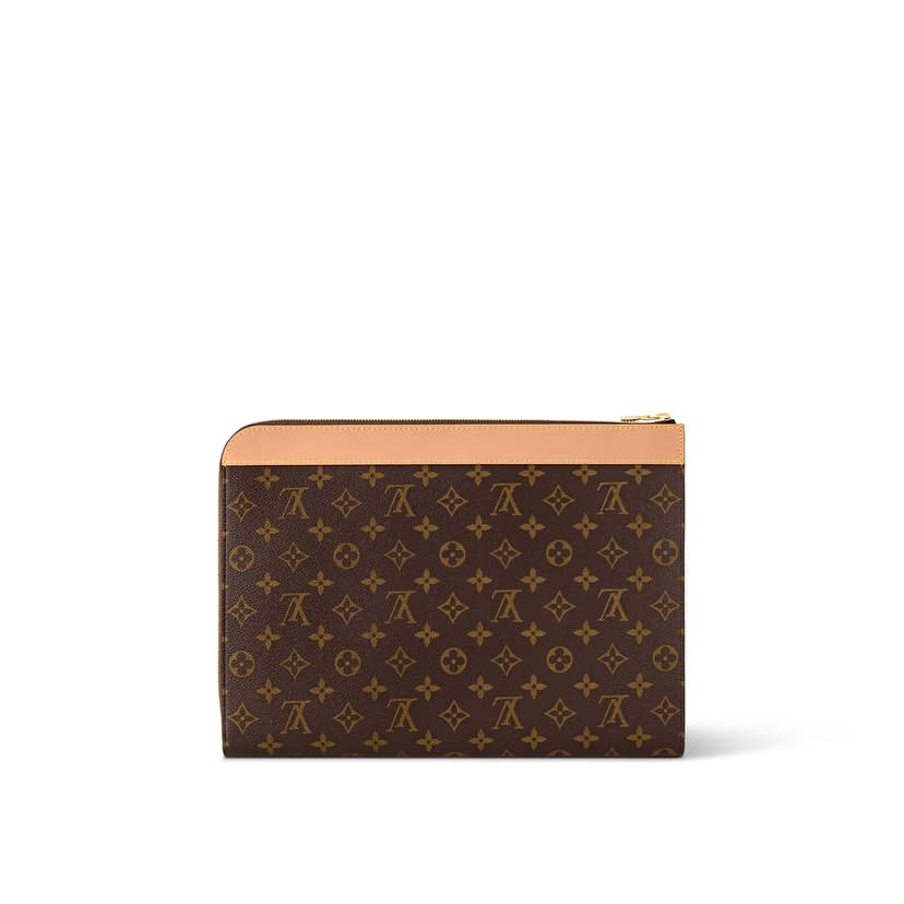 Louis Vuitton Pochette Jour Wallet Brown For Men 13,8in/35cm M82540