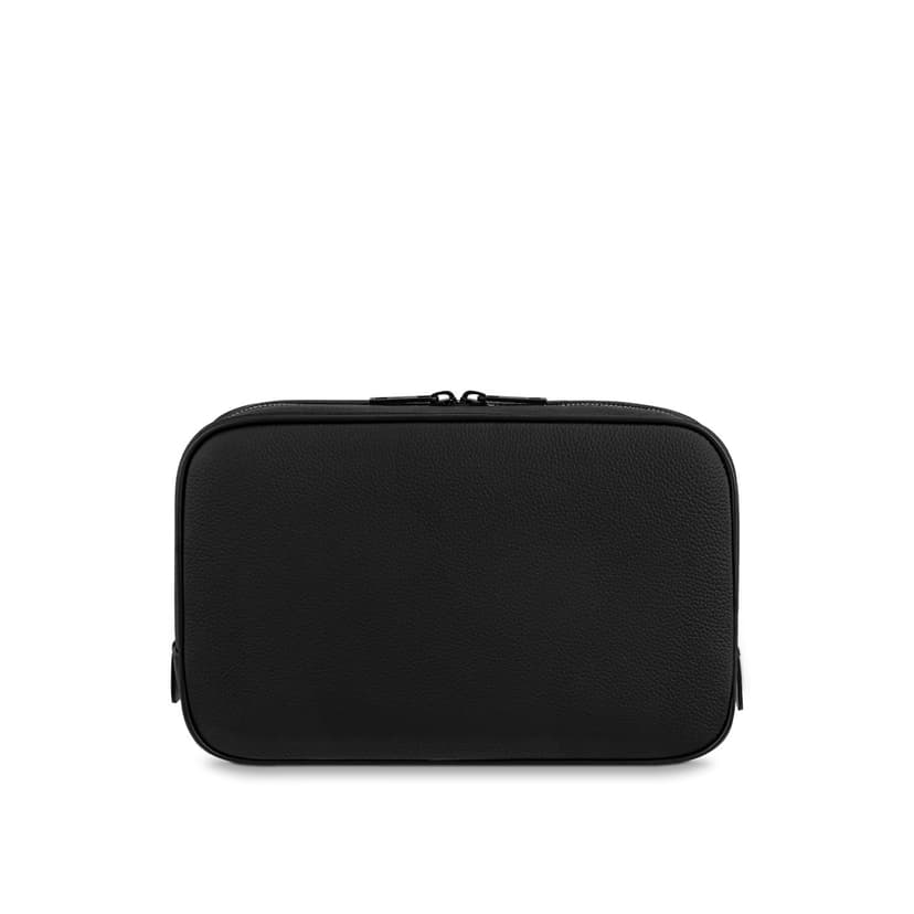 Louis Vuitton Toilet Pouch Bag Black For Men 10.2in/26cm M20912