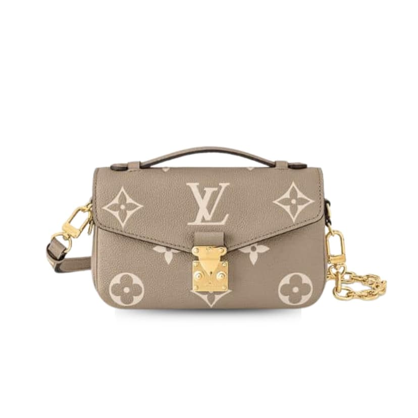 Louis Vuitton Pochette Métis East West Grey For Women 8.5in/21.5cm M23081