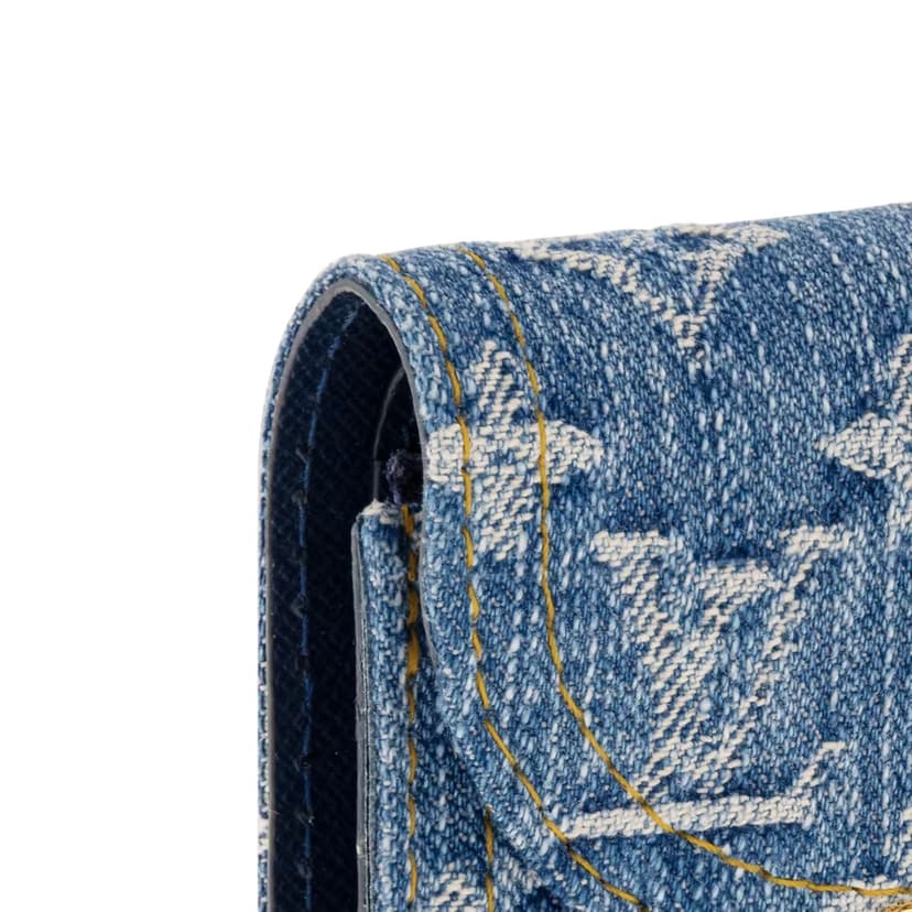 Louis Vuitton Victorine Wallet Blue For Women 4.7 Inches/ 12 Cm M82959