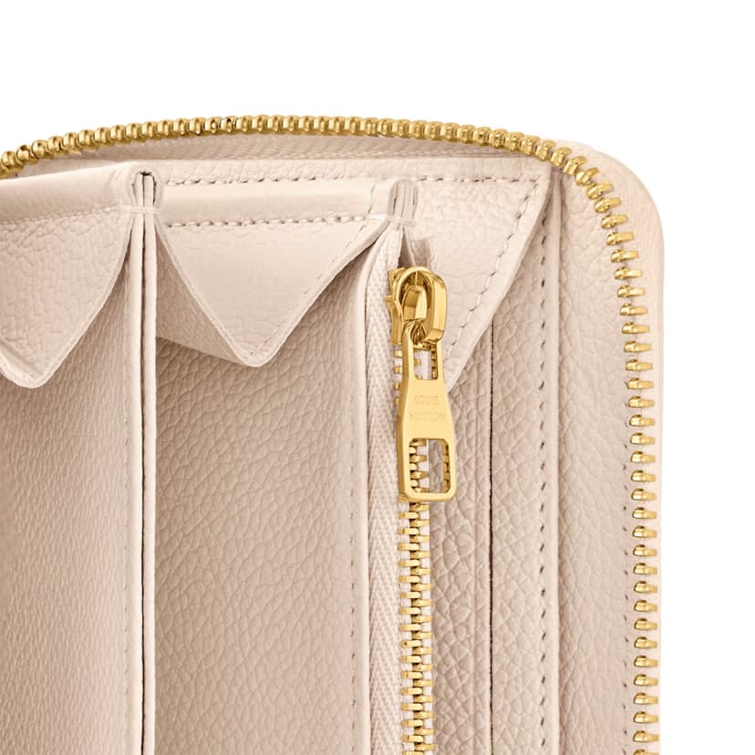 Louis Vuitton Zippy Wallet Cream For Women 7.7 Inches/ 19.5 Cm M83505