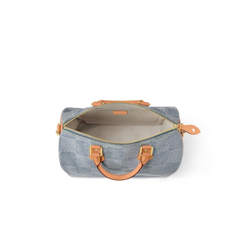 Louis Vuitton Speedy 40 Bandoulière Denim For Men 40cm/ 16in N40701