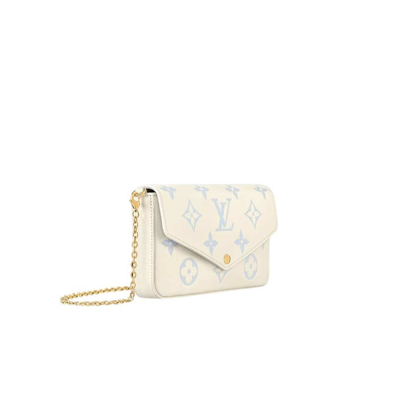 Louis Vuitton Félicie Pochette Candy Blue For Women 21cm/8.3in M83025