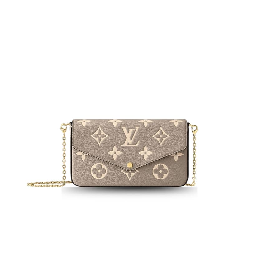 Louis Vuitton Félicie Pochette Gray/Cream For Women 21cm/8.3in M82610
