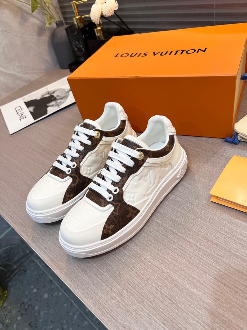 Louis Vuitton Women's Boombox Sneaker Brown For Women LV