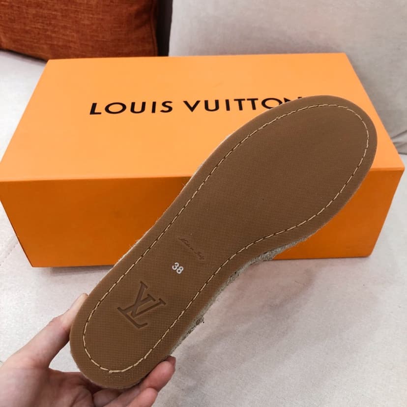 Louis Vuitton Women's Starboard Flat Espadrille Pink For Women LV