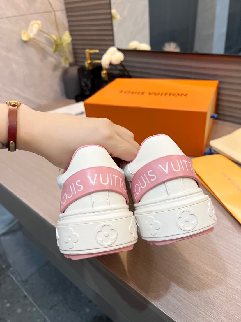 Louis Vuitton Women's Time Out Sneaker Pink For Women LV