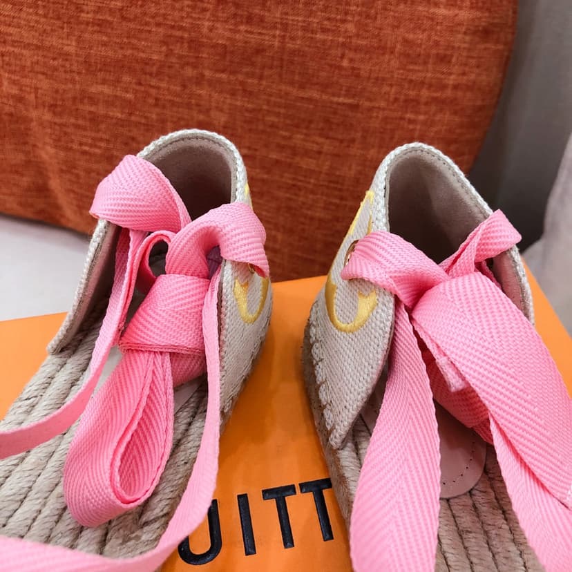 Louis Vuitton Women's Starboard Flat Espadrille Yellow For Women LV