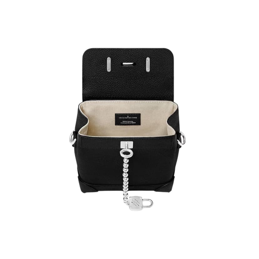 Louis Vuitton Steamer 15 Black For Men 16.5cm/6.5in - M11637