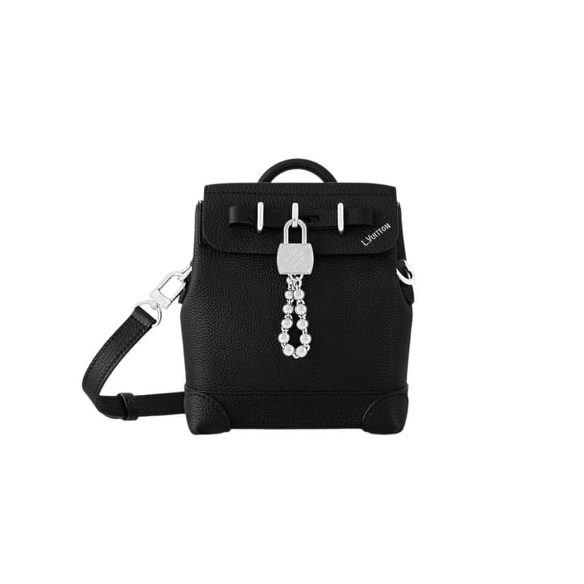 Louis Vuitton Steamer 15 Black For Men 16.5cm/6.5in - M11637