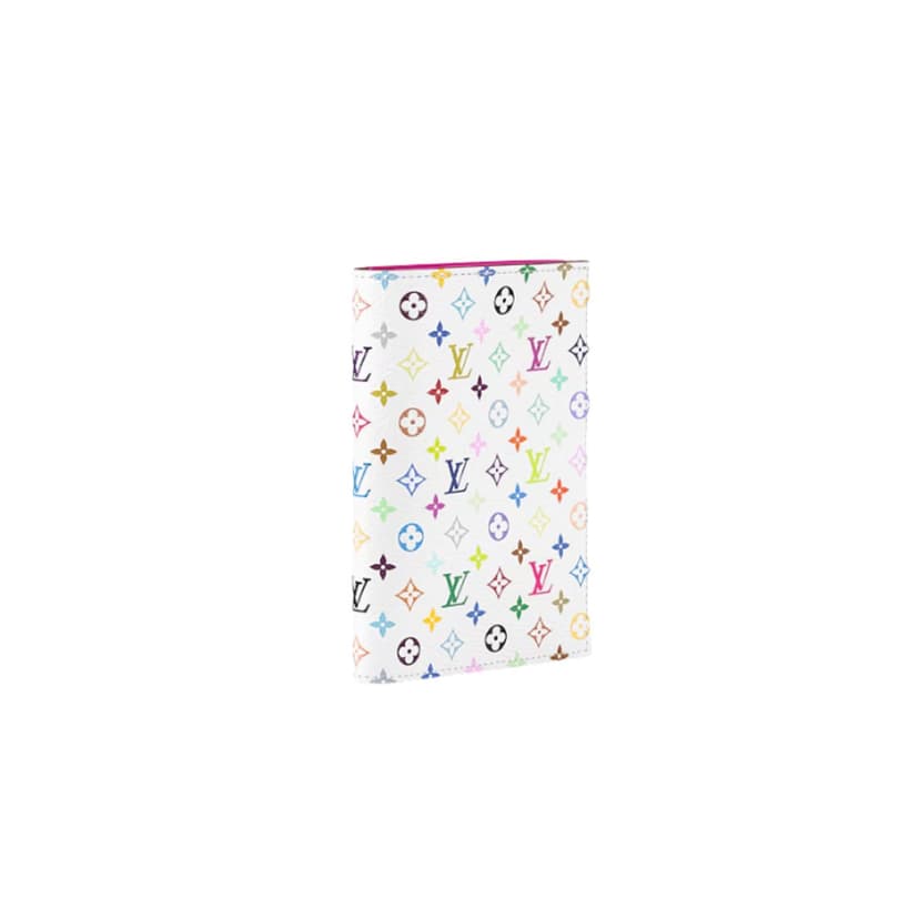 Louis Vuitton LV x TM Passport Cover Multicolore Blanc Wallet For Women 10cm/3.9in - M14178