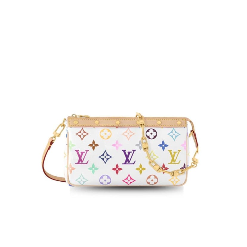 Louis Vuitton LV x TM Pochette Accessoires Multicolore Blanc For Women 22cm/8.7in - M13404