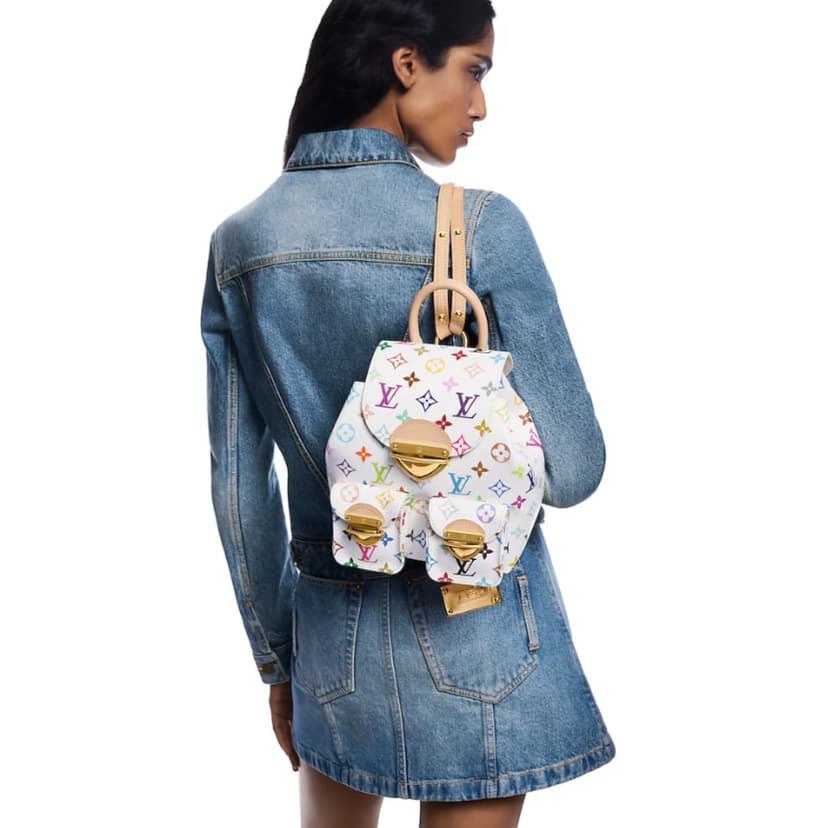 Louis Vuitton LV x TM Venice Multicolored Bag For Women 24cm/9.4in - M13081