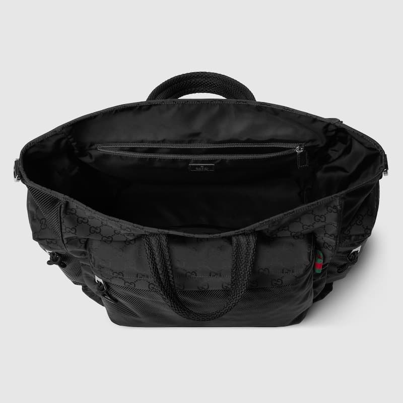 Gucci Large GG Tote Bag Black For Men 15in/38cm ‎‎818962 FAEEE 1062