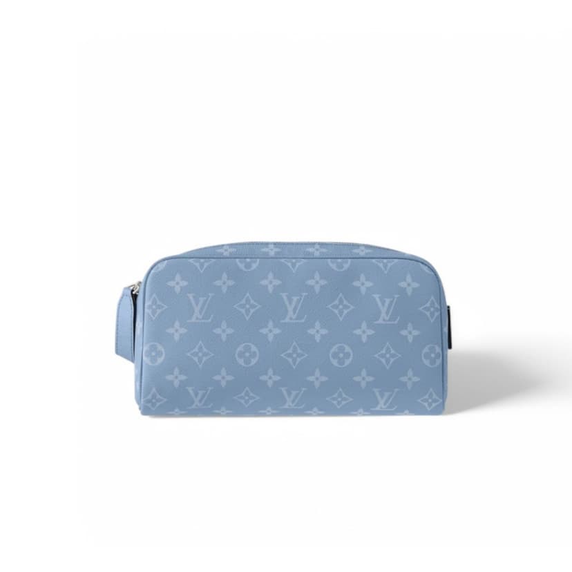Louis Vuitton Dopp Kit Sky Blue For Men 11in/28cm M14125