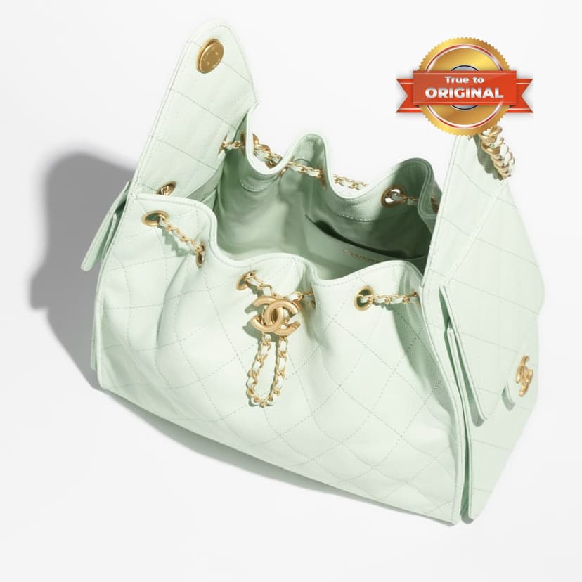 [True-to-ORIGINAL] Chanel 25 Small Handbag  Light Green For Women 10.2in/26cm AS5293-B20304-NAGER