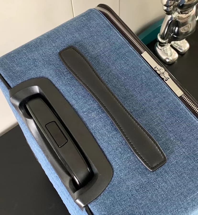 Chanel Classic Suitcase Blue For Women 19.7in/50cm