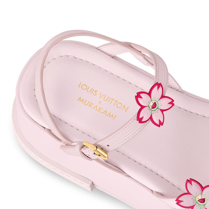 Louis Vuitton LV x TM Maya Platform Sandal Light Pink For Women - 1AGWO2