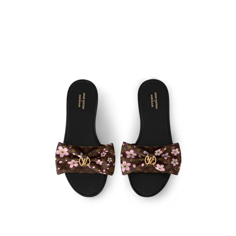 Louis Vuitton LV x TM Lily Flat Mule Sakura Brown For Women - 1AGVYB