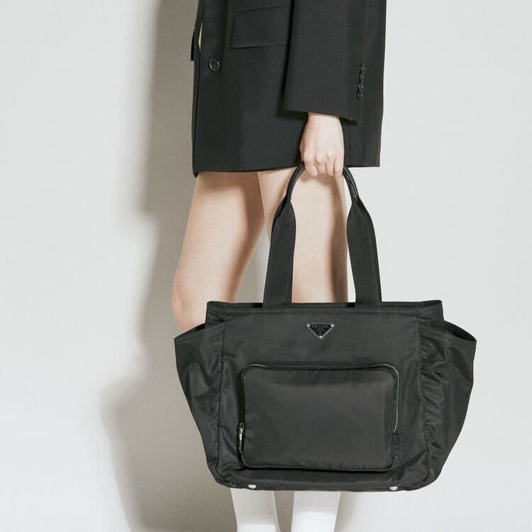 Prada Re-Nylon Baby Bag For Women 14.2in/36cm 1BG102_RV44_F0002_V_OOO