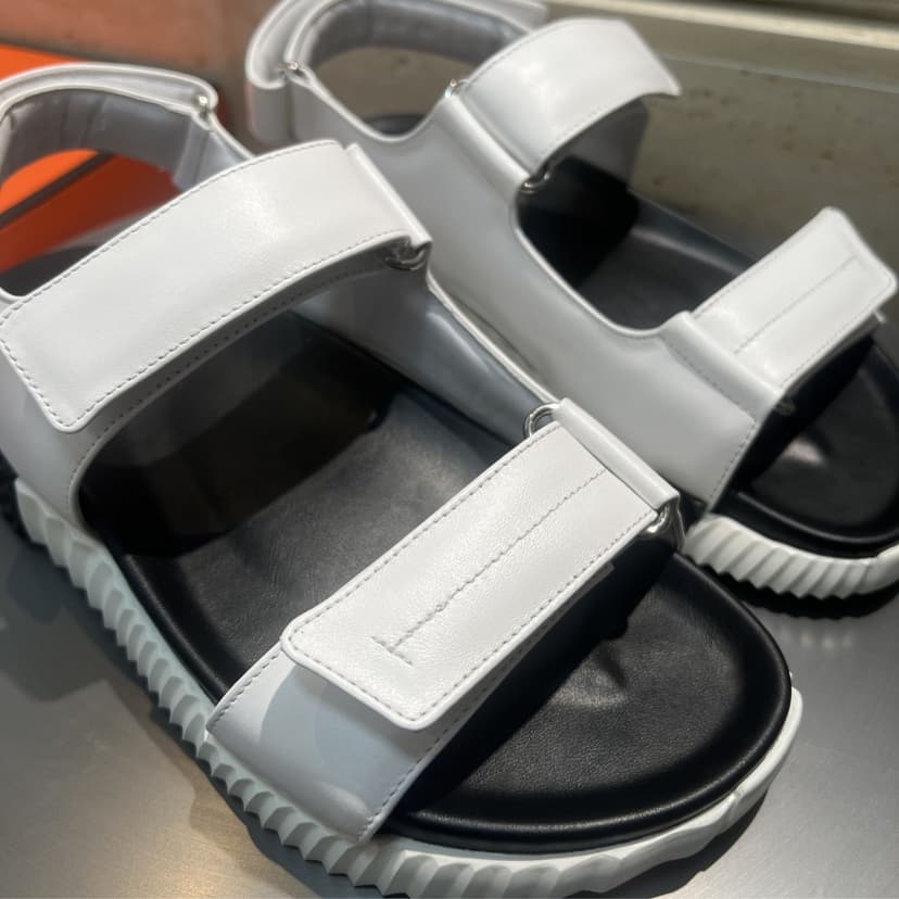 Hermes Junior Sandal Blanc For Men - H251988ZH90390