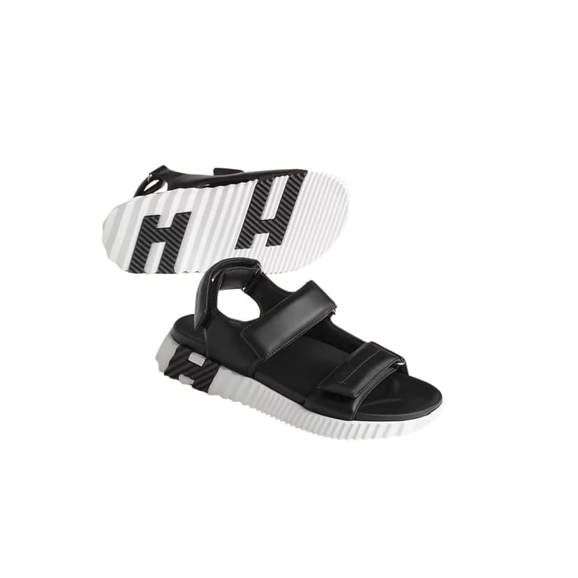 Hermes Junior Sandal Noir For Men - H251988ZH01390