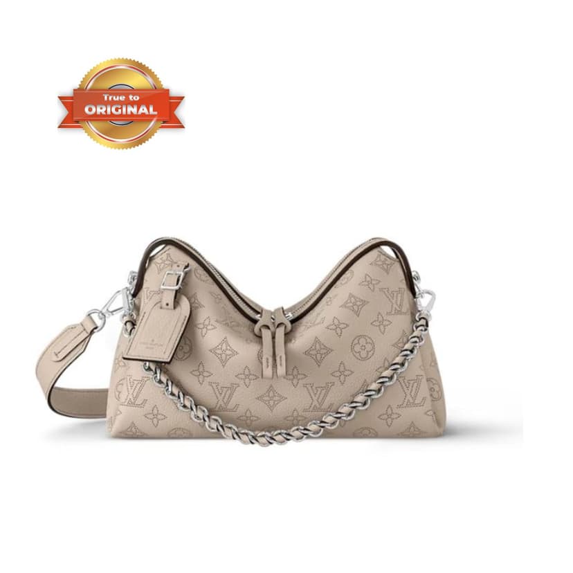 [True-to-ORIGINAL] Louis Vuitton Hand It All PM Bag Galet For Women M24255- 29 Cm/ 11.4 Inches