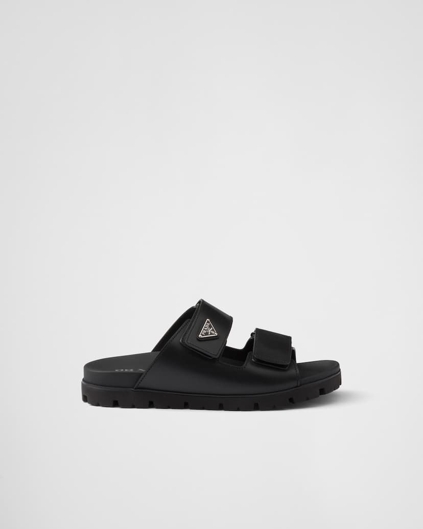 Prada Strap Slides Black For Men - 2X3129_3LEM_F0002_F_G000