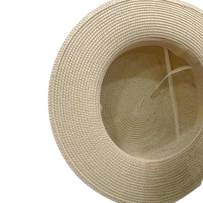 Miu Miu Straw Hat In Raffia Beige For Women 57cm/22.4in